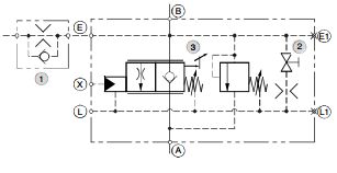 Zawór pękniętego przewodu CFS 16-ES Bucher