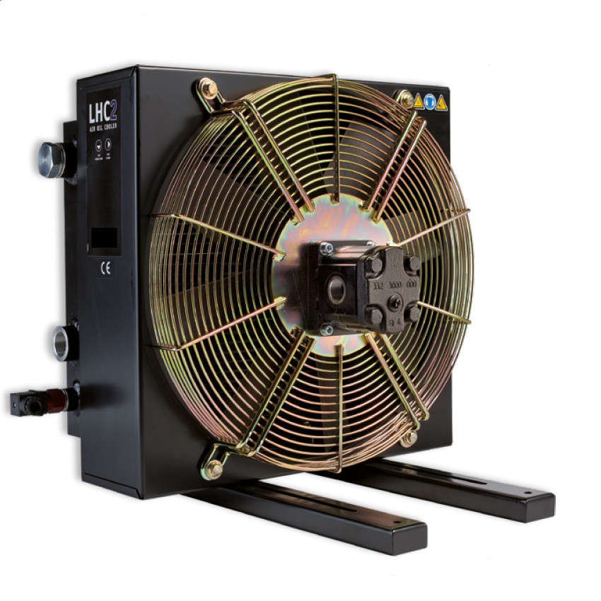 Chłodnice powietrzno-olejowe z silnikiem hydraulicznym LHC