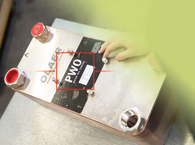 Chłodnice płytowe oleju PWO