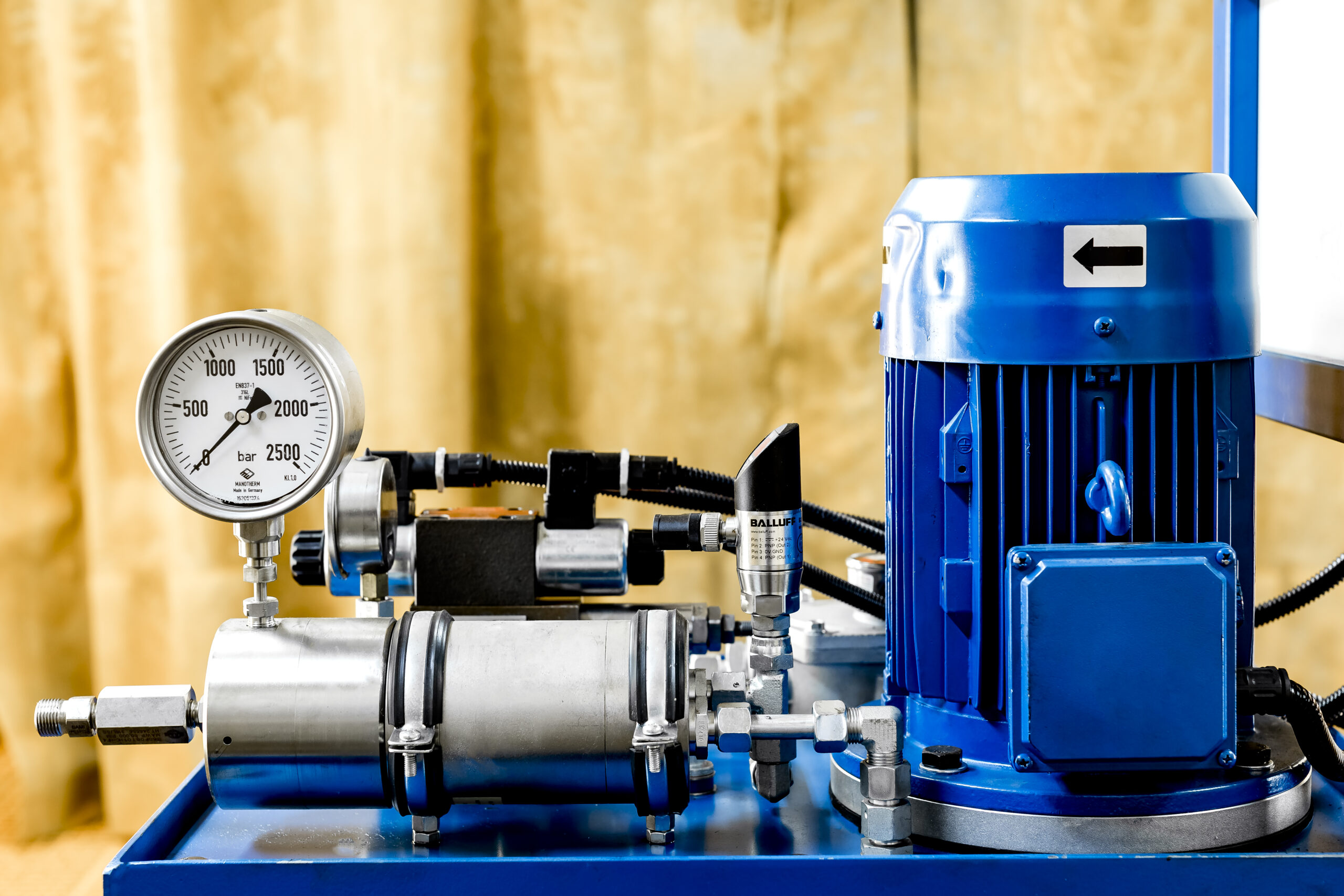 zasilacze hydrauliczne wysokociśnieniowe