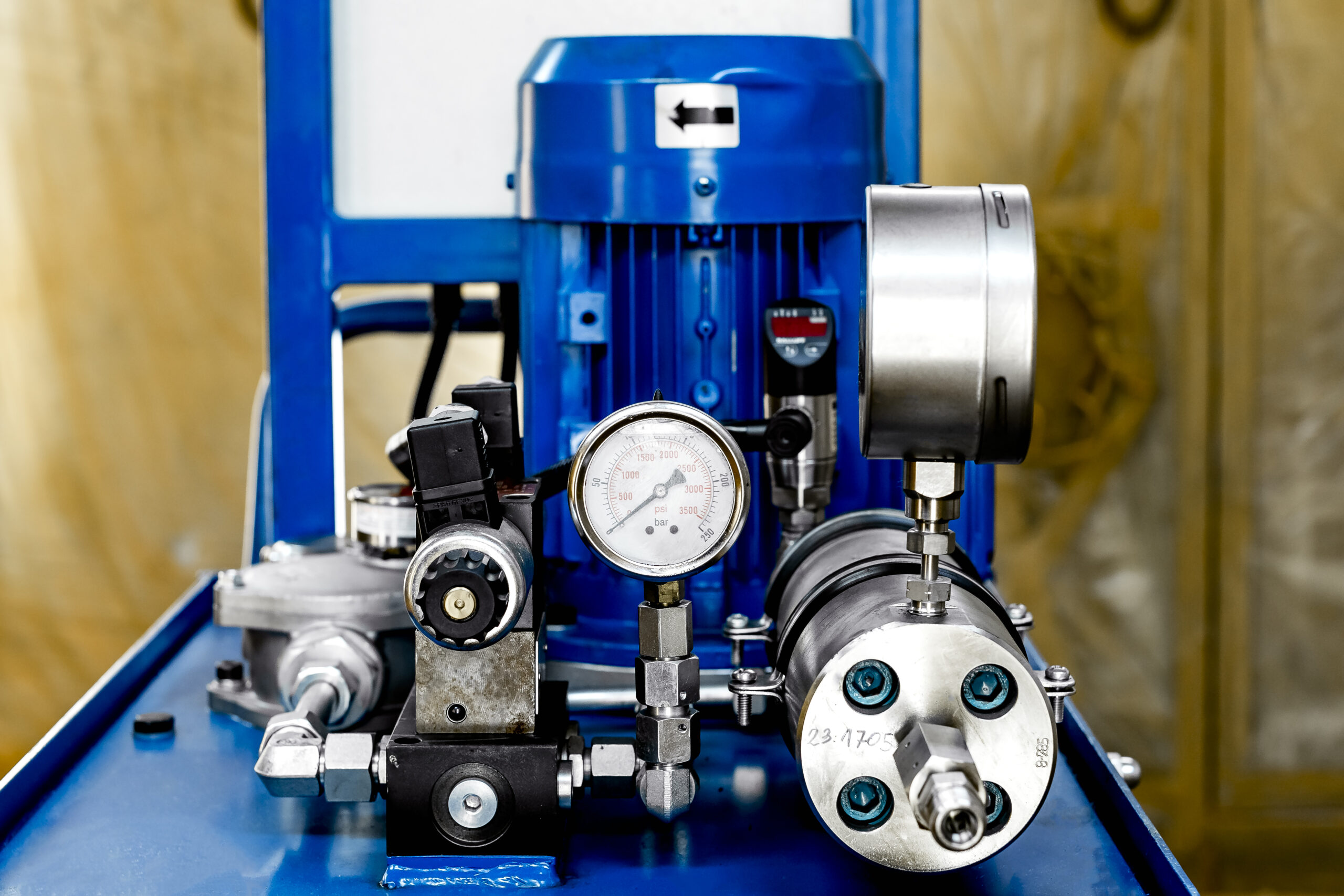 wysokociśnieniowy zasilacz hydrauliczny