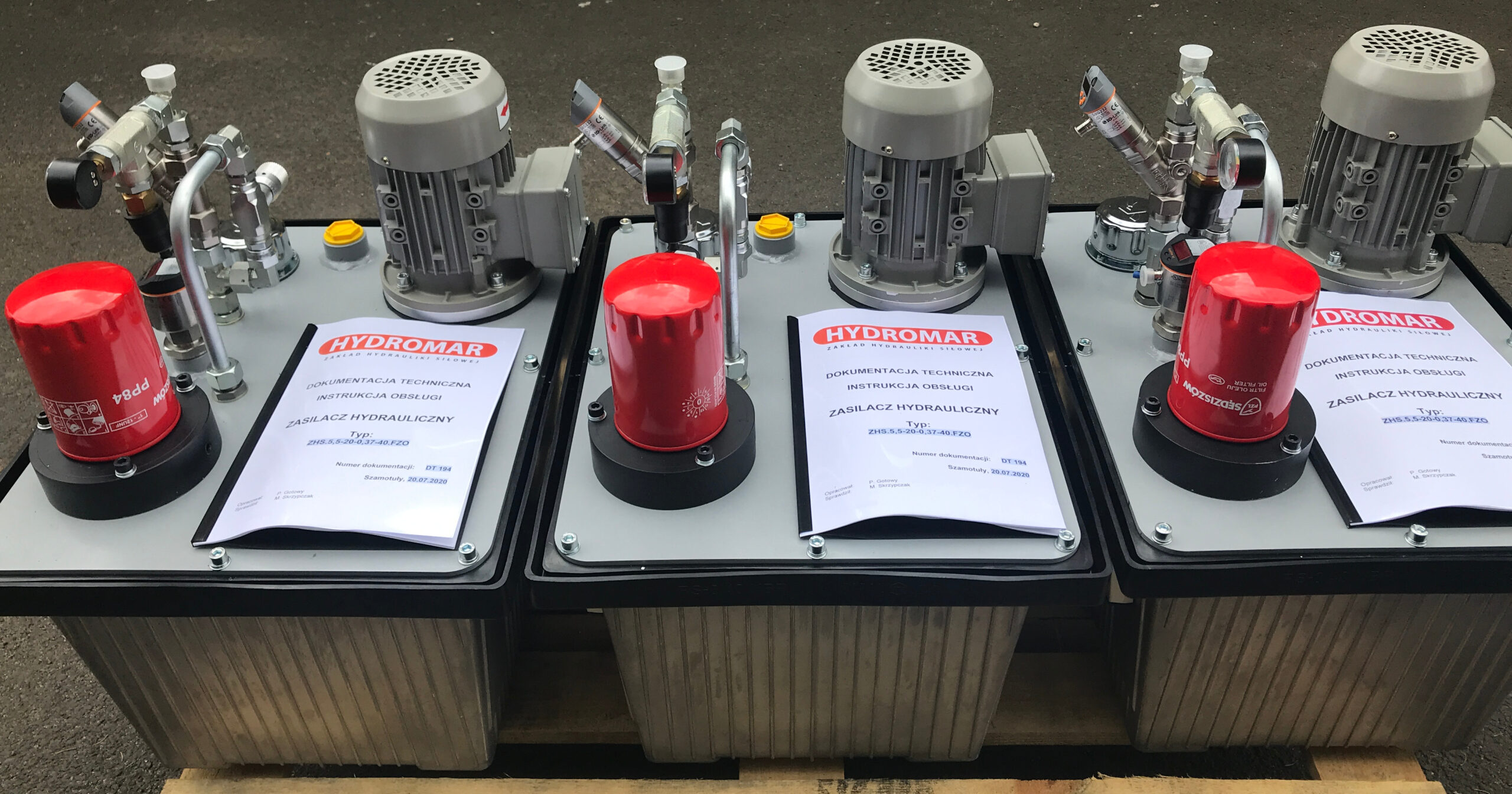 zasilacze hydrauliczne
