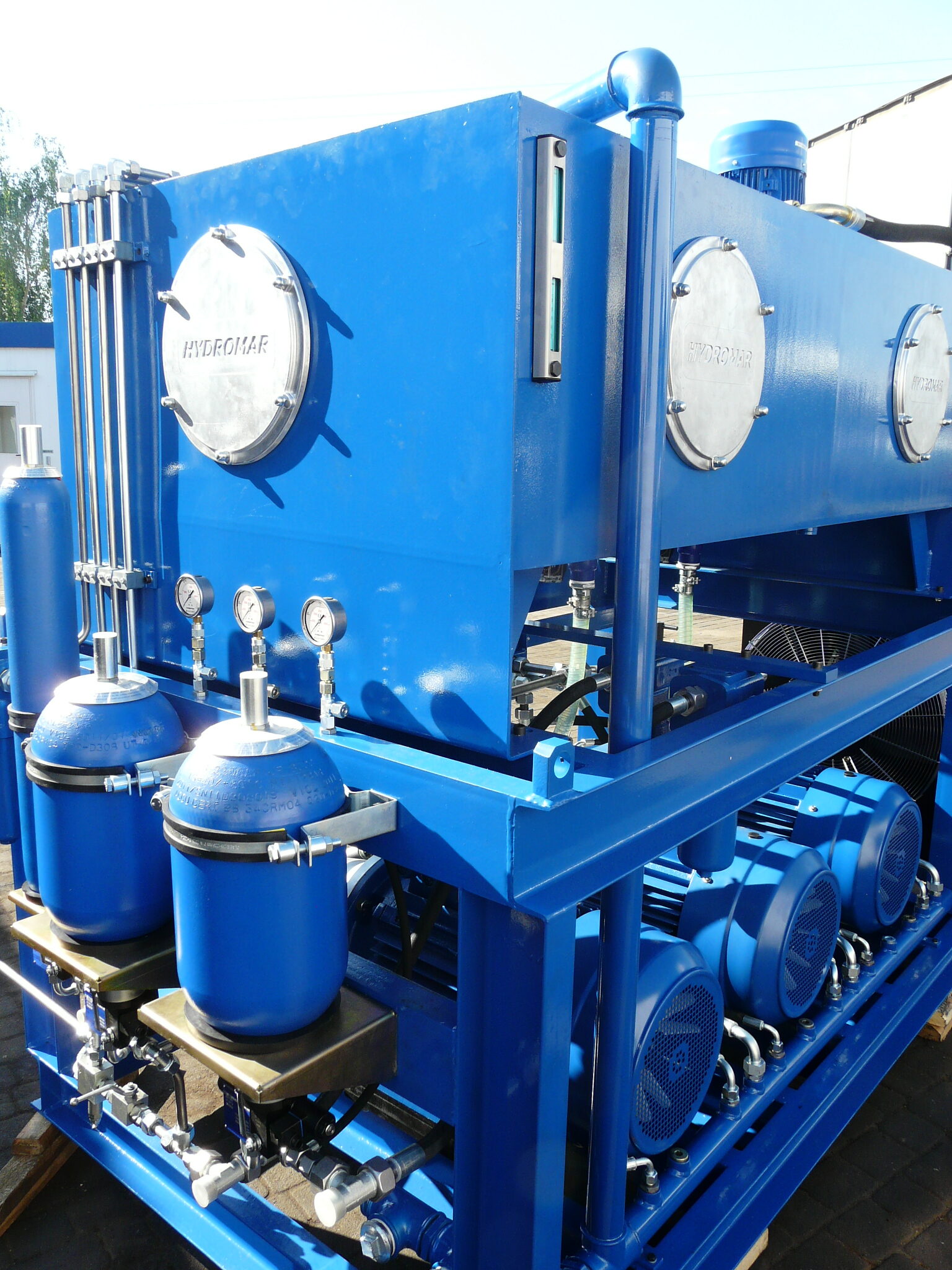 zasilacz hydrauliczny do prasy 100 kW