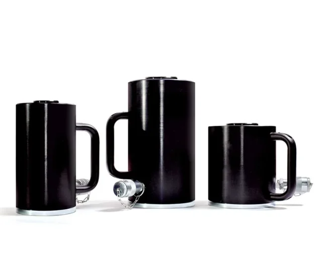 aluminiowe siłowniki hydrauliczne 700 bar ze sprężyną