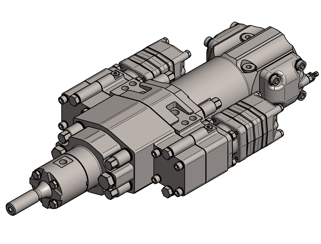 Wiertarka hydrauliczna udarowa DF540L-BLT-2M