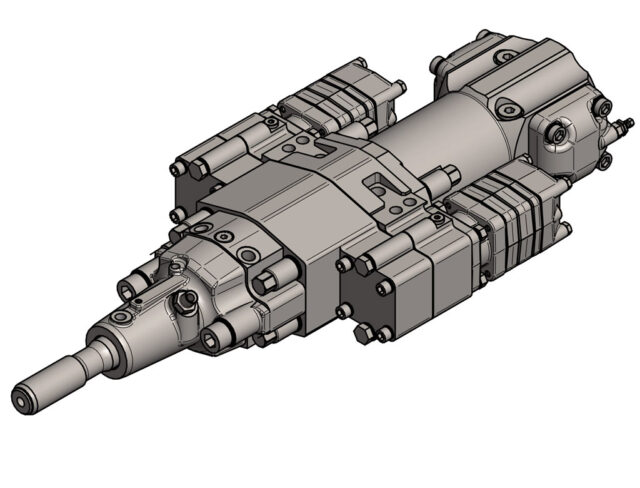 wiertarka hydrauliczna df540l-ext-2m