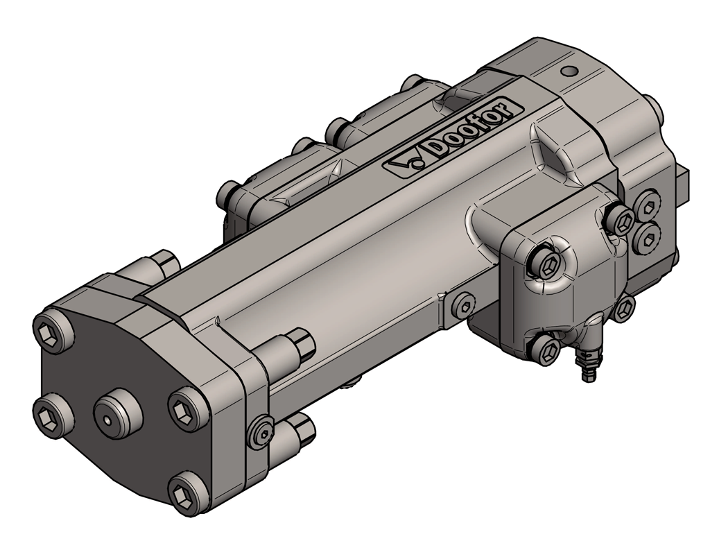 Hydrauliczny młot udarowy DF550G