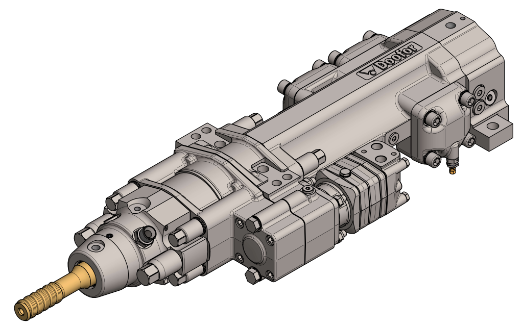 Wiertarka hydrauliczna udarowa DF560L