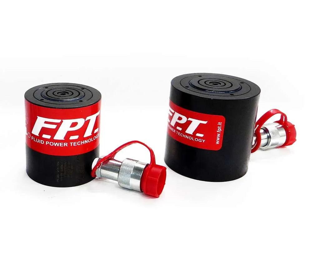 Kompaktowe siłowniki jednostronnego działania ze sprężyną powrotną serii CRM-C