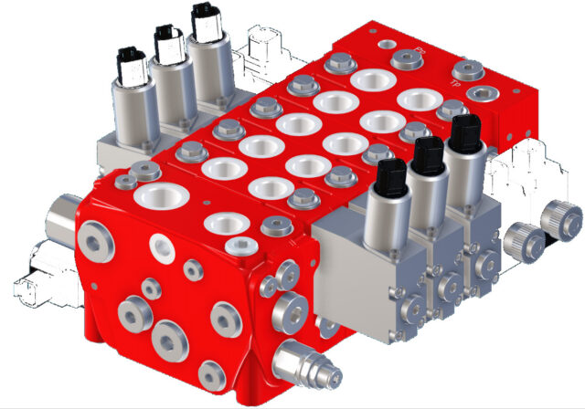 rozdzielacze hydrauliczne sekcyjne HDS14