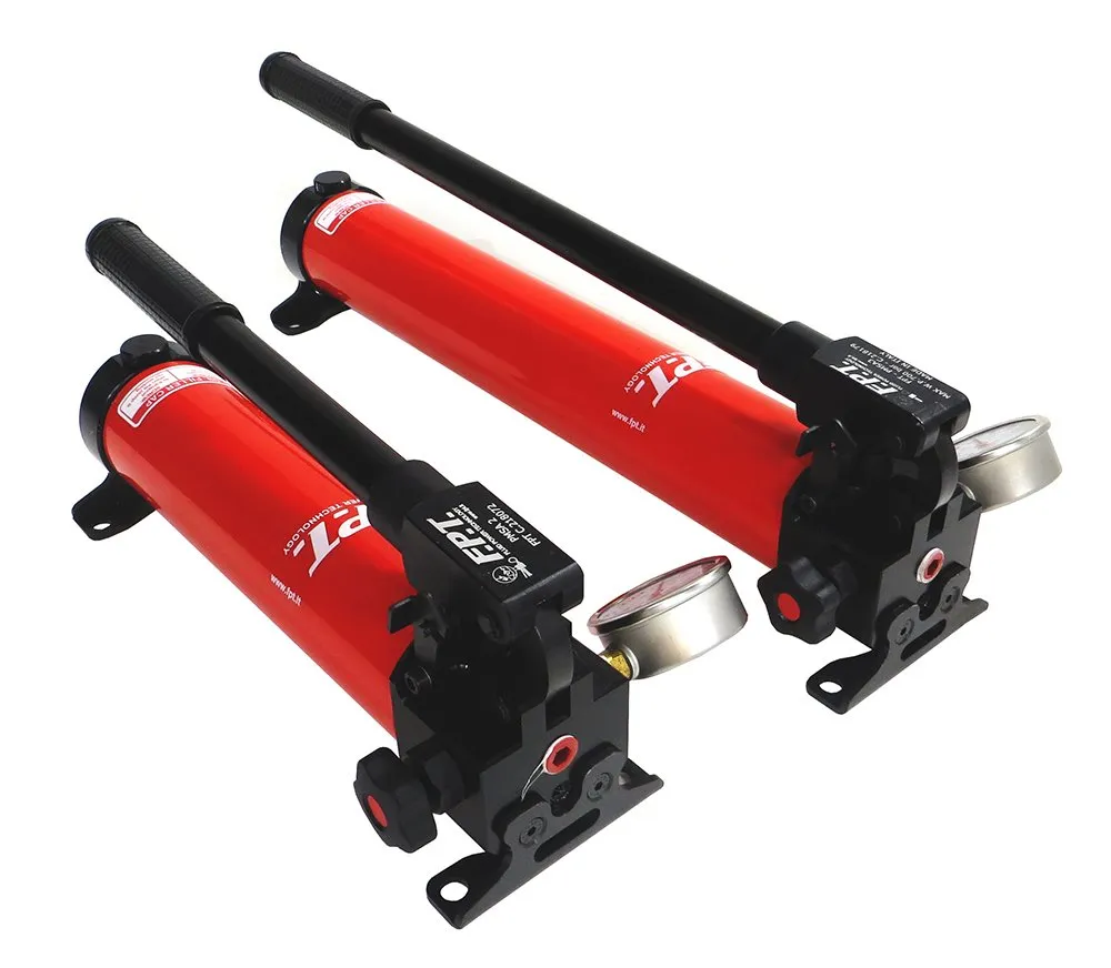 Hydrauliczne pompy ręczne jednobiegowe wysokociśnieniowe serii PMSA