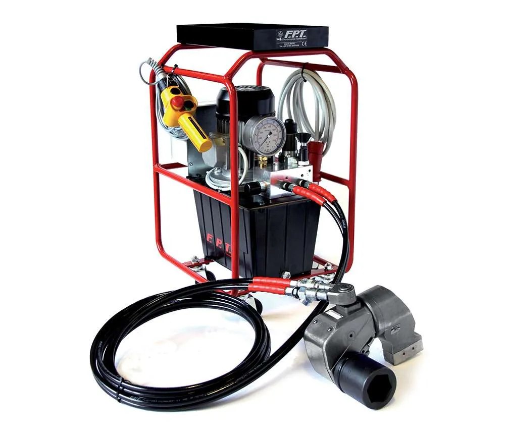 Zasilacz hydrauliczny do kluczy dynamometrycznych z certyfikatem ATEX serii FPH-HTW