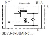 Zawór SDVB-3 BBAR
