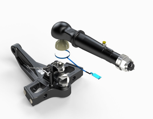 elektrohydrauliczne sterowanie osiami skrętnymi