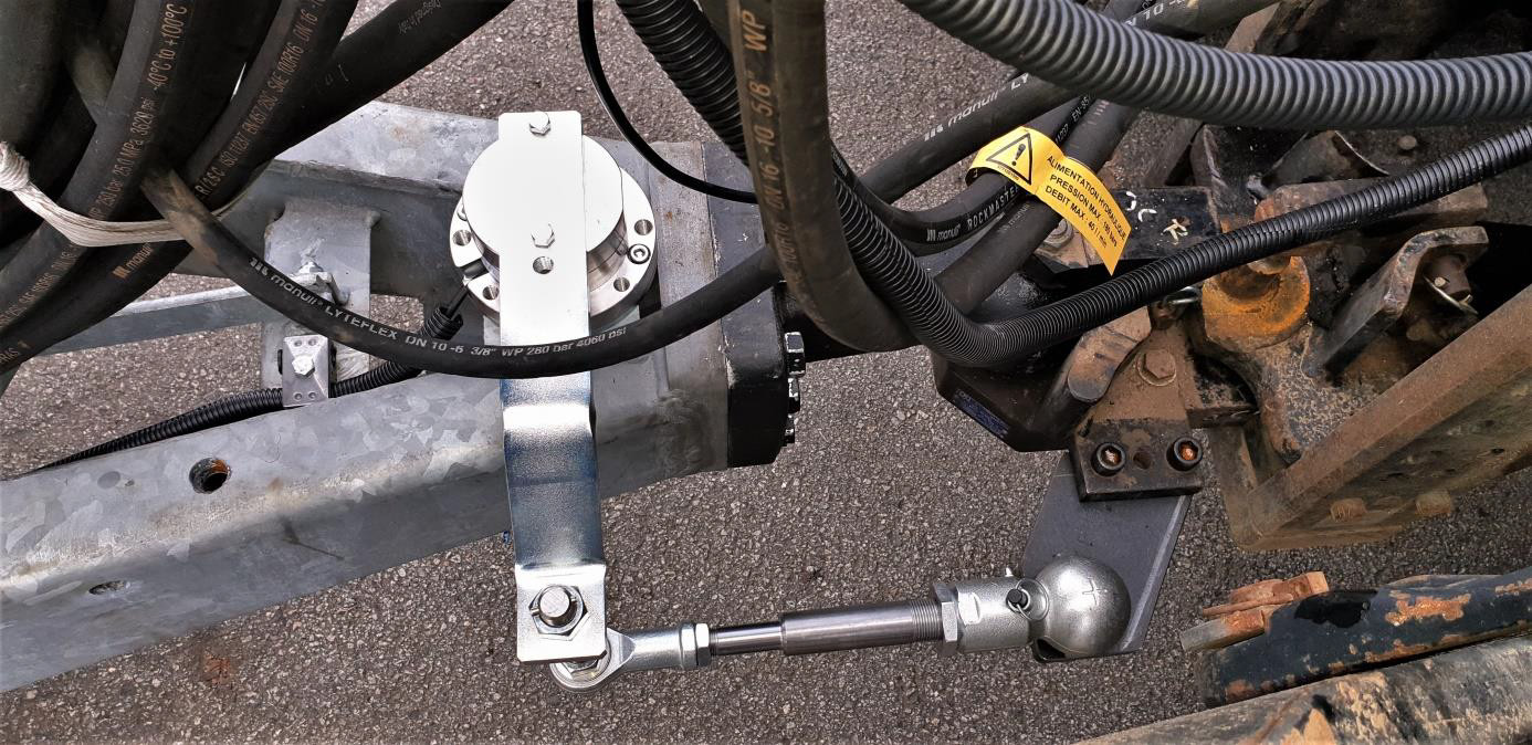 elektrohydrauliczne sterowanie osiami skretnymi