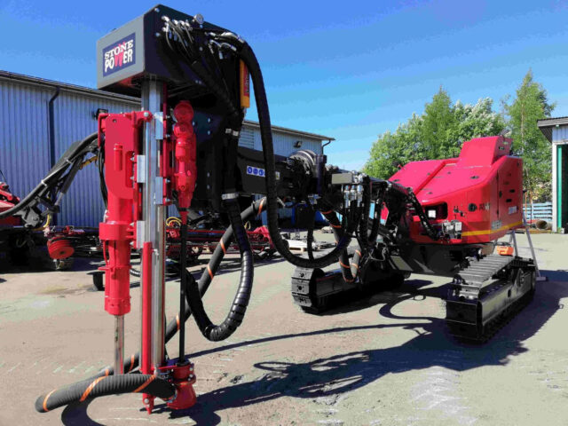 hydrauliczne łuparki do skał serii sp150